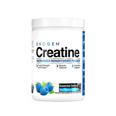 Evogen Creatina 280gr 40 Servicios Blue Raspberry Blast Portada