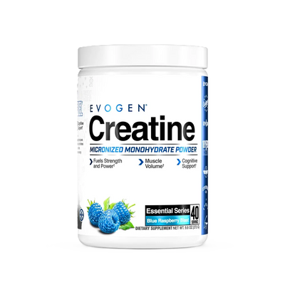 Evogen Creatina 280gr 40 Servicios Blue Raspberry Blast Portada