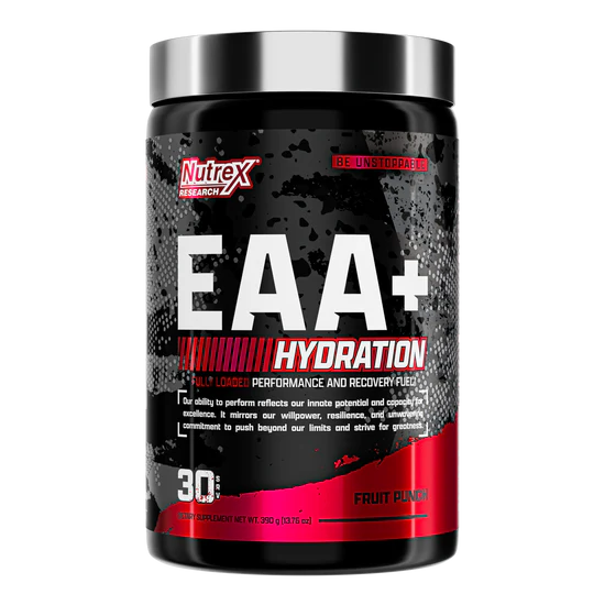 Nutrex Warrior EAA + Hydration 30 Servicios fruit punch
