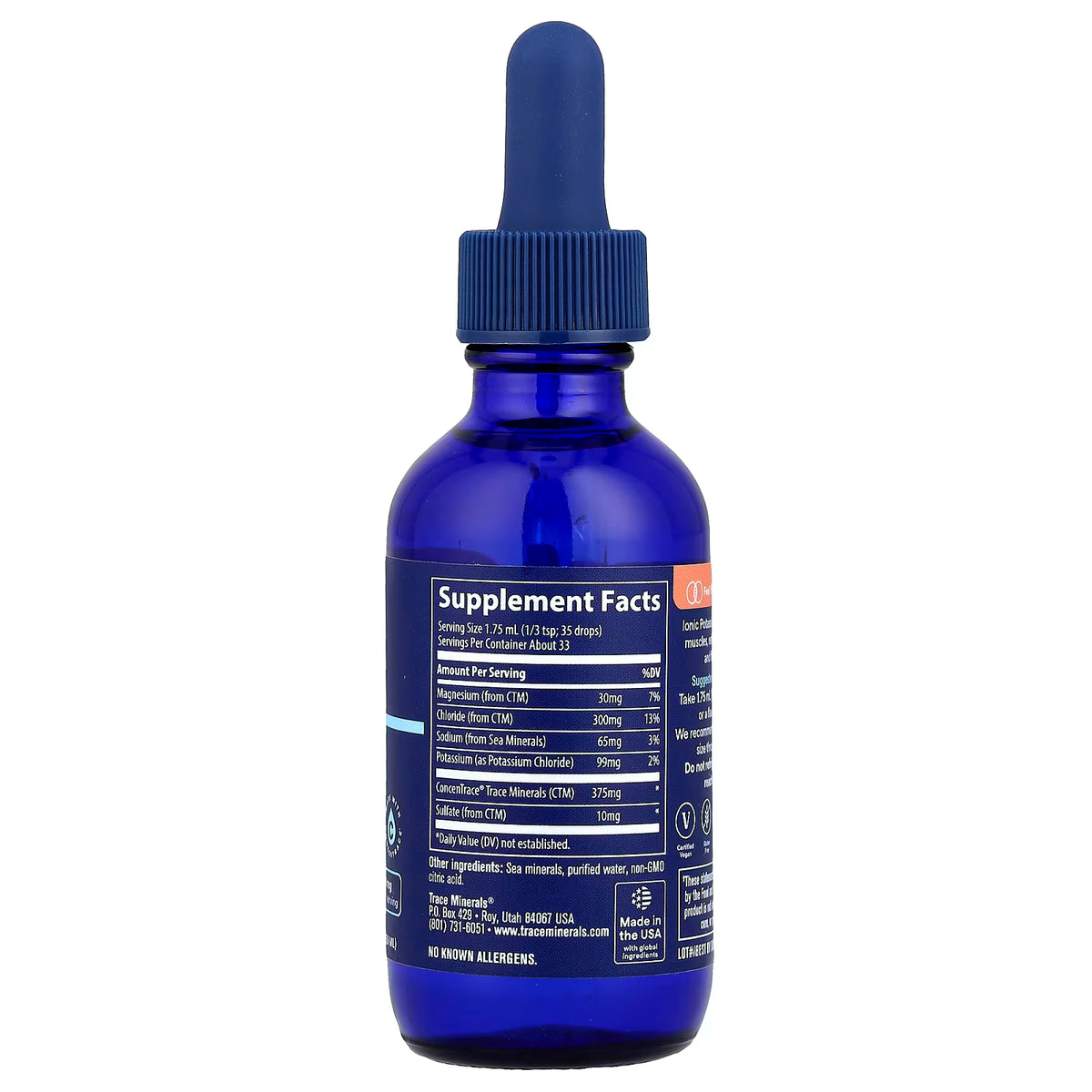 Trace Minerals Ionic Potassium 2 fl oz (59 ml)