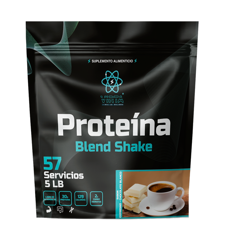 Virta Proteina Blend Shake 5lb 57 servicios