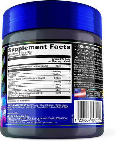 USN 3XT Power Pre Entreno 30 Servicios
