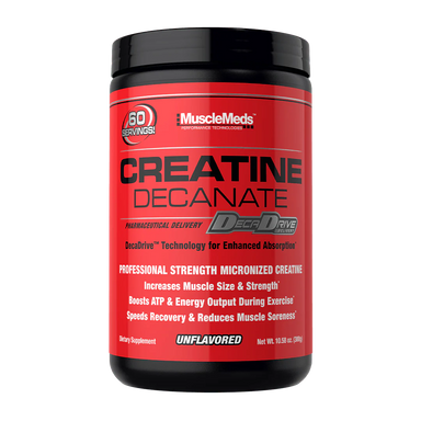 Muscle Meds Creatina Decanate 300 gr 60 servicios
