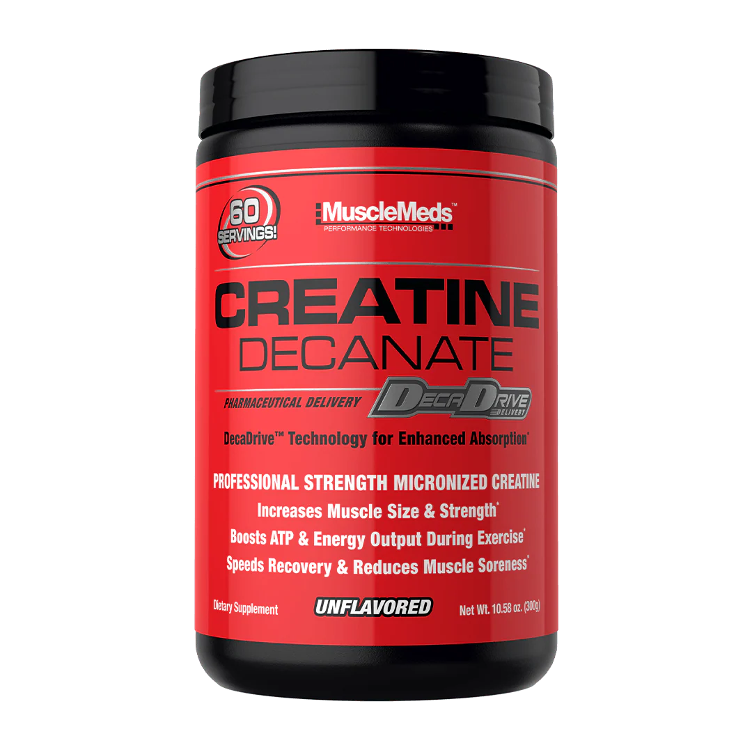 Muscle Meds Creatina Decanate 300 gr 60 servicios