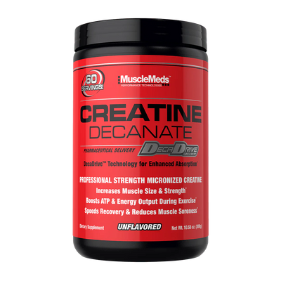 Muscle Meds Creatina Decanate 300 gr 60 servicios