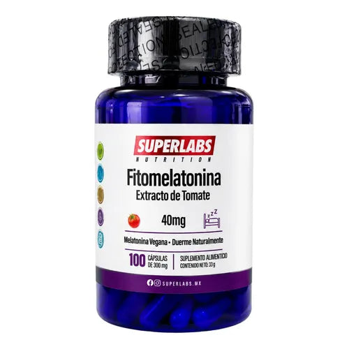Superlabs Fitomelatonina 40mg 100 capsulas