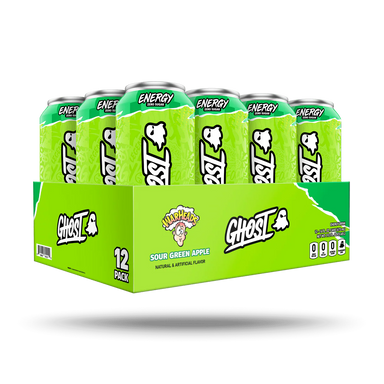 Ghost Energy Drink 16oz 12 Pack Warheads