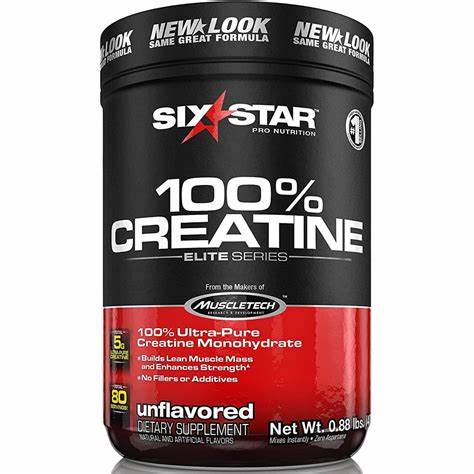 MUSCLETECH SIX STAR 100% CREATINA 400 GRS