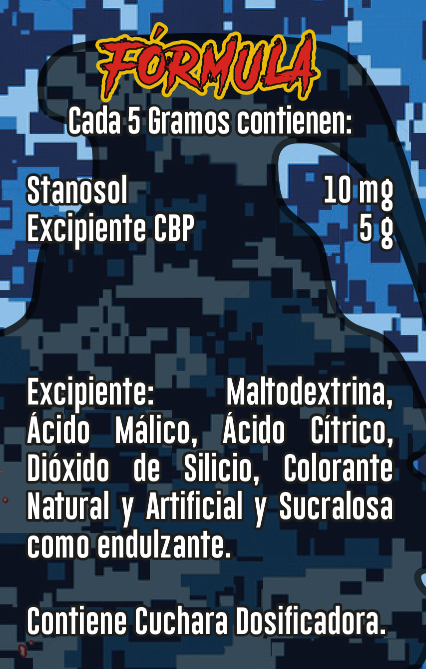 ZOMBIE STANOSOL 10 MG 300 GR