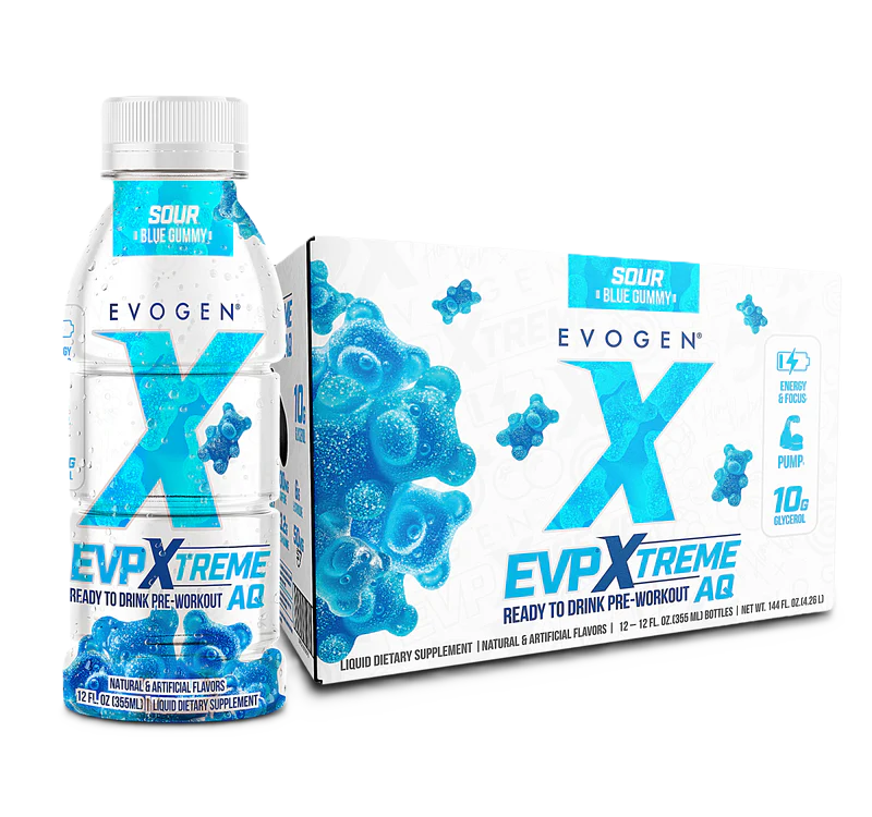 Evogen EVP Xtreme AQ Drink 12 pack Bebida Pre Entreno