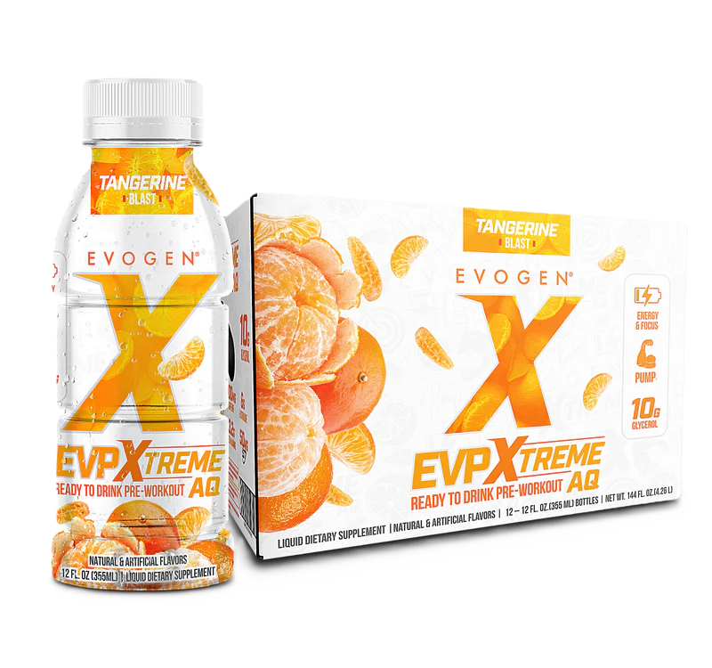 Evogen EVP Xtreme AQ Drink 12 pack Bebida Pre Entreno