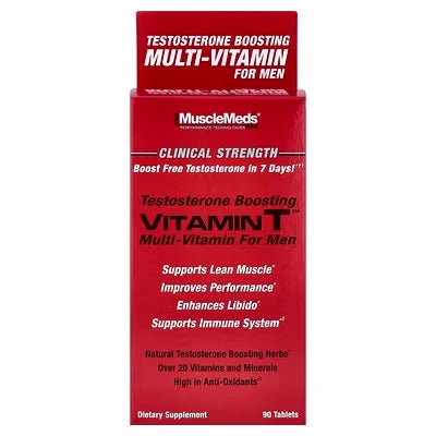 MuscleMeds Multivitaminico Vitamin T 90 tabletas