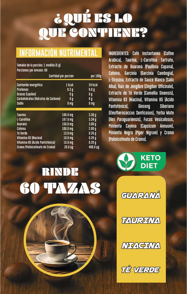 Advance Nutrition Coffee Fit 60 Serv 300g